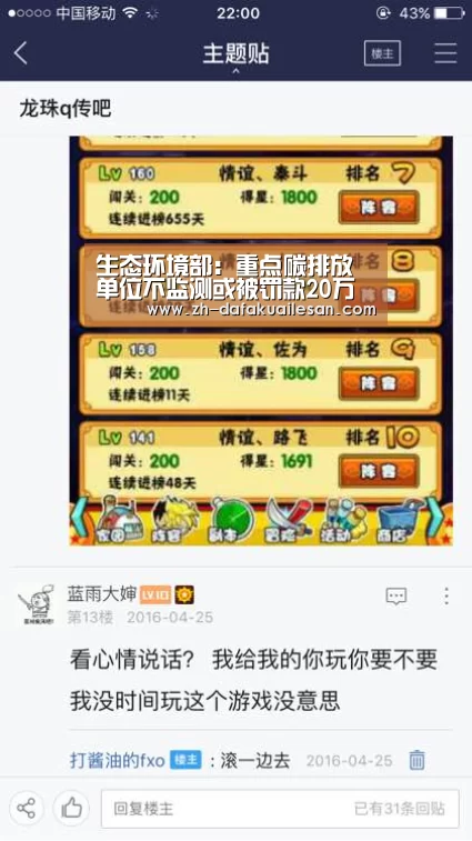 生态环境部:重点碳排放单位不监测或被罚款20万元“大发快三”(图2) 大发快三